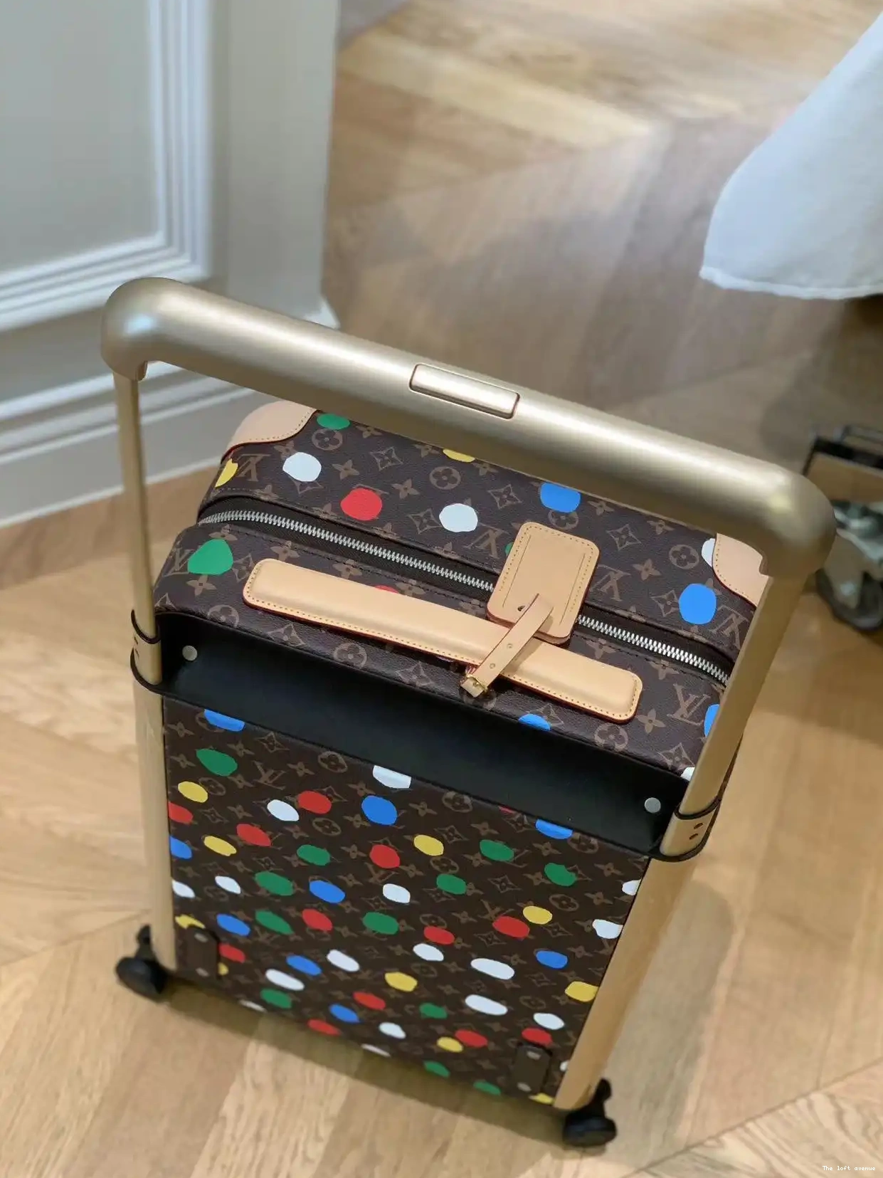 55 POLKADOT SUITCASE CUSTOM 37L YAYOI HORIZON CABIN 0615